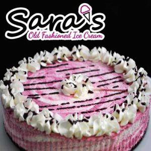Sara's Ice Cream Cake - Black Raspberry Cheesecake
