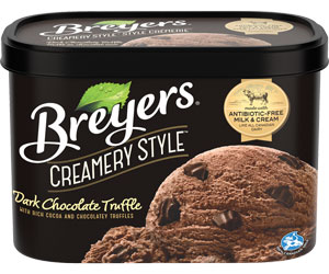 Breyers Creamery Style Ice Cream Tub distributor