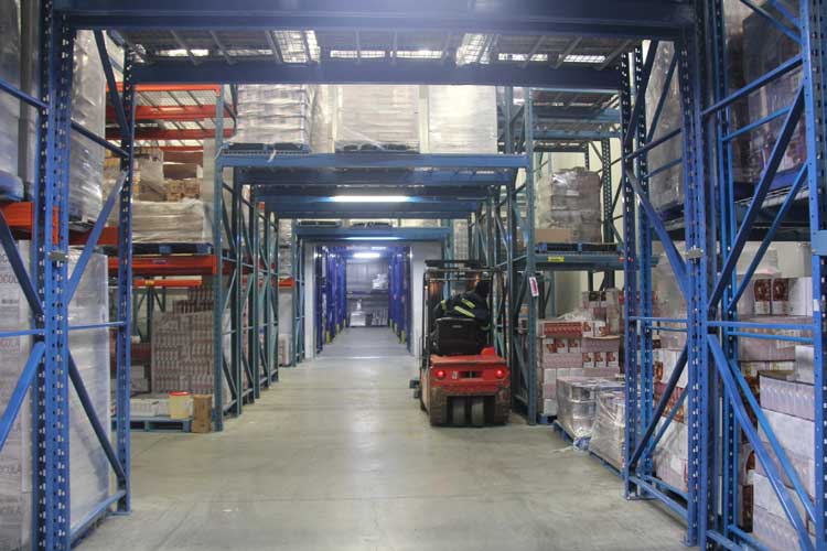 Logistics fulfillment at frozen warehouse in Kent, WA