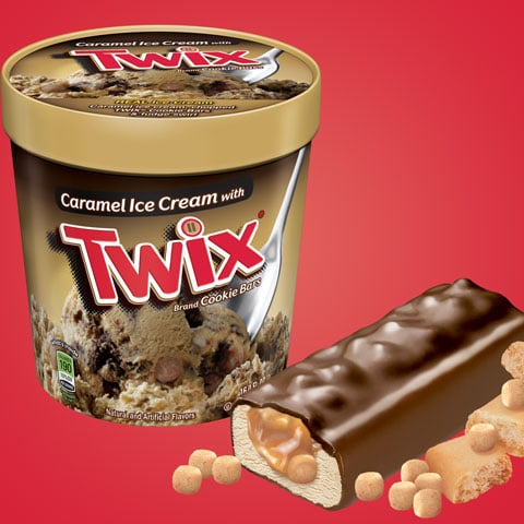 Twix Ice Cream Pint & Bar distributor