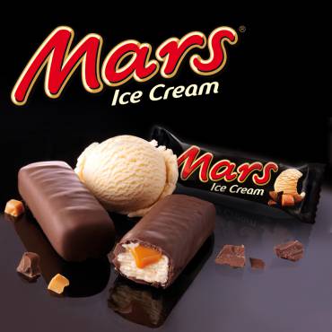 Mars frozen novelties and ice cream