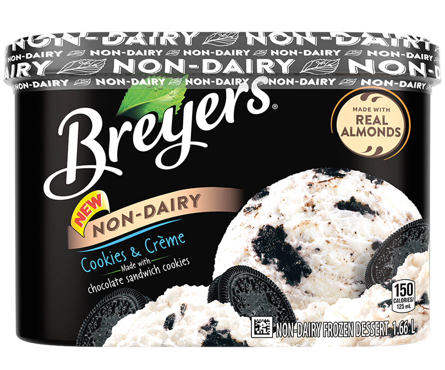 breyers cookies and cream non dairy tub from wholesale distributor transcold distribution