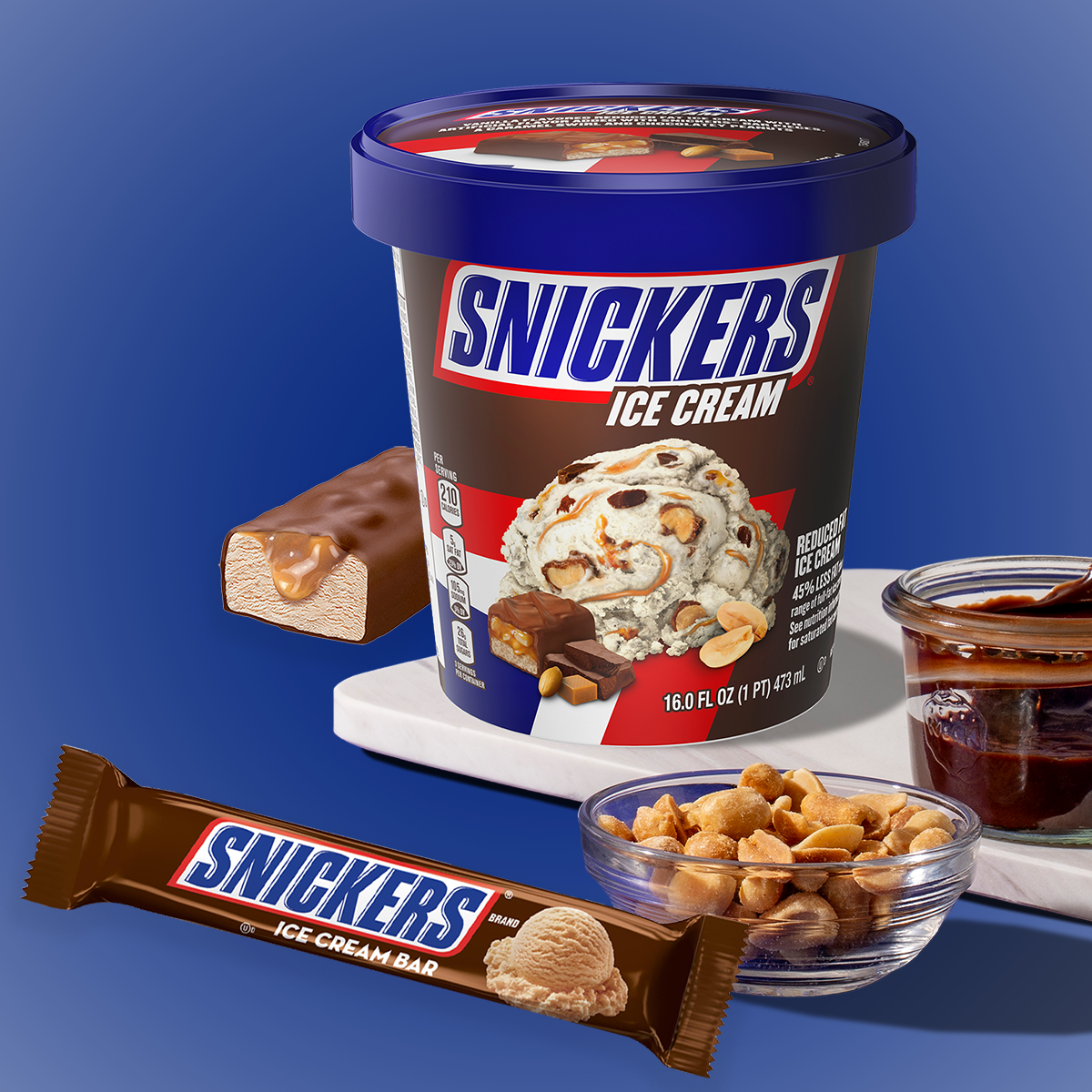 snickers ice cream pint and bar from wholesale distributor transcold distribution