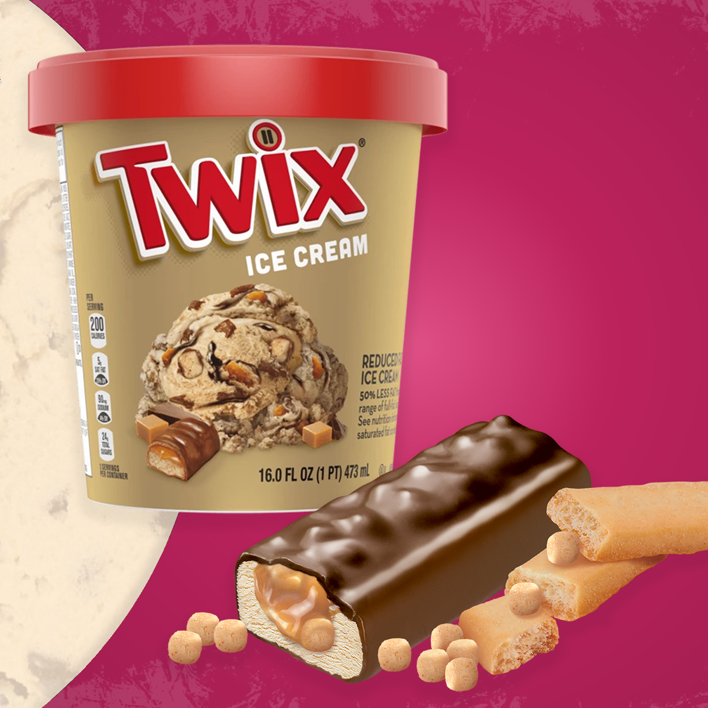 twix ice cream pint and ice cream bar from wholesale distributor transcold distribution