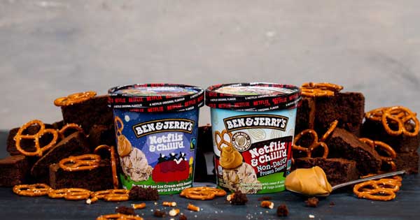 Ben & Jerry's Netflix & Chill'd distribution