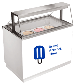 Ice Cream Scooping Freezer Equipment