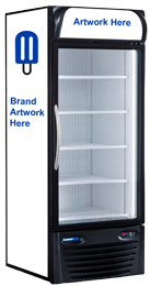 Upright freezer equipment