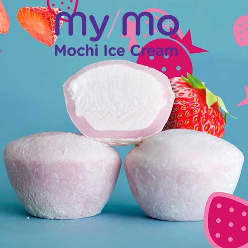 My/Mo Strawberry Mochi Ice Cream