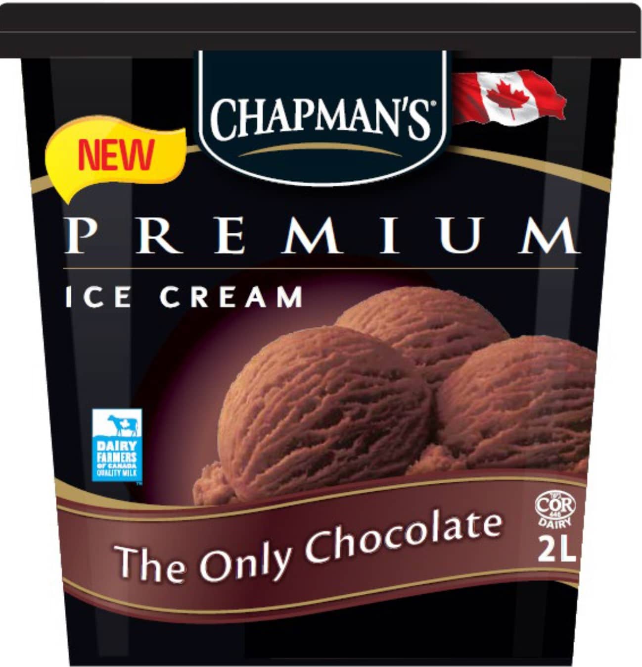 Chapman's The Only Chocolate Premium 2L Ice Cream