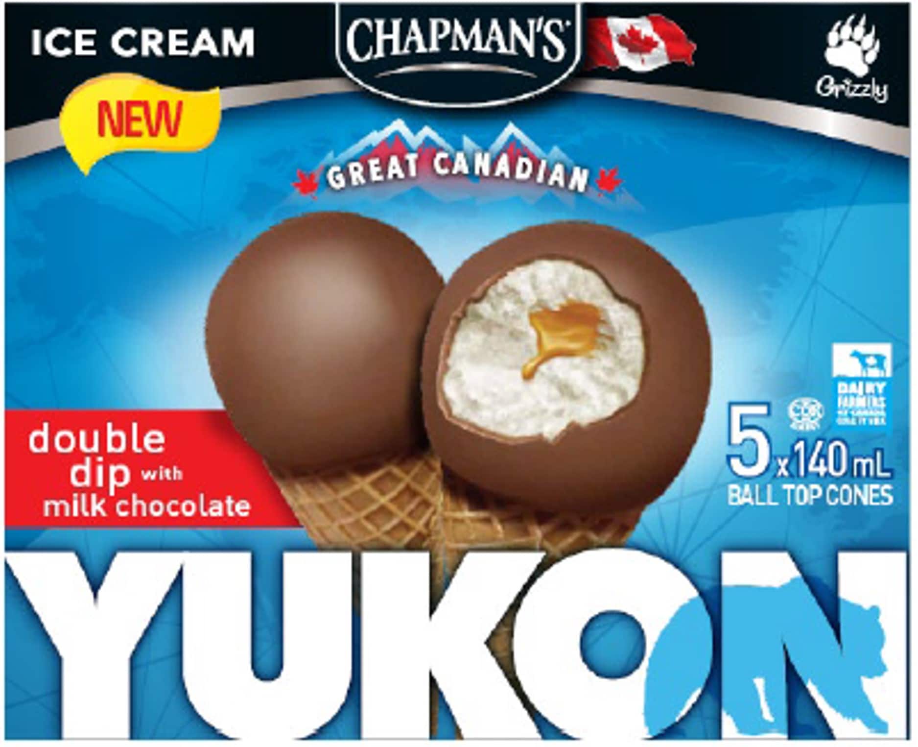 Chapman's Yukon Double the Dip Cone
