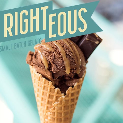 Righteous Small Batch Plant-Based Gelato & Sorbetto Distribution in BC and Alberta