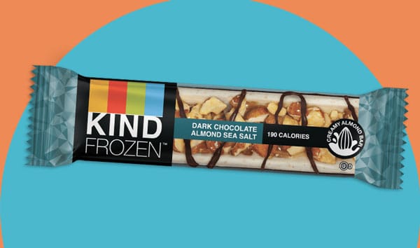 Kind Frozen Dark Chocolate Almond Sea Salt Bar