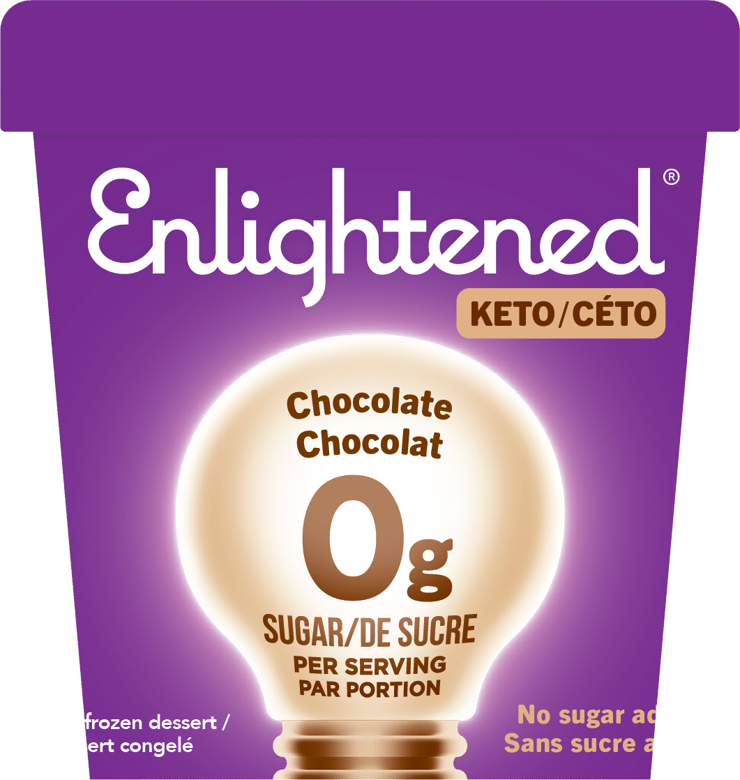 Enlightened Chocolate Keto Ice Cream