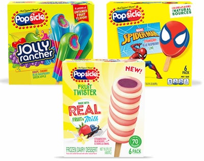 Popsicle Spiderman, Jolly Rancher & Twister