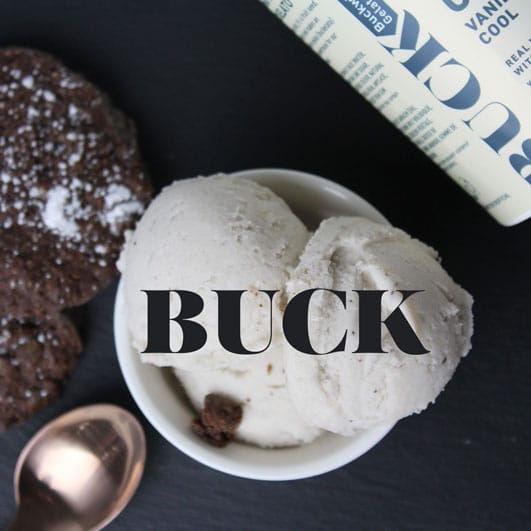Buckwheat Gelato Plant based ice cream by Buck in Vancouver, BC