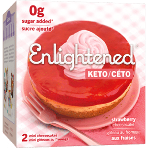 Enlightened Strawberry Cheesecake