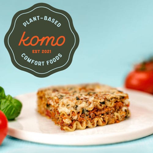 Komo Comfort Foods Plant Based Lasagne