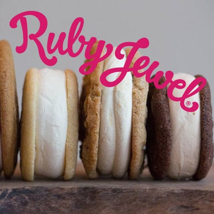 Ruby Jewel Ice Cream Sandwich