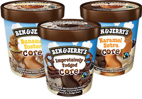 ben and jerrys core icecream pint wholesale supplier from transcold distribution