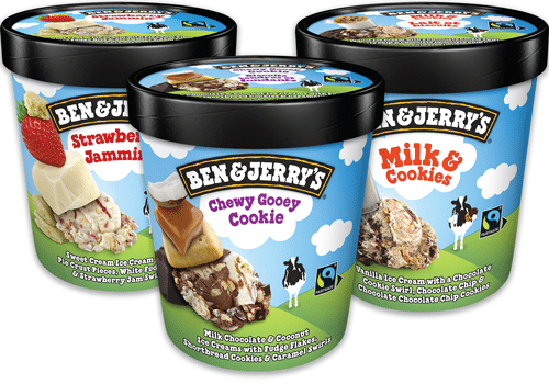 New flavours from Ben & Jerry's available through TransCold
