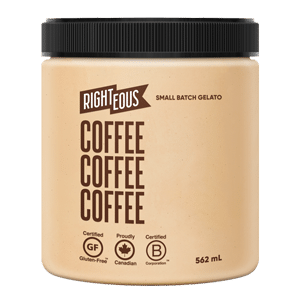 Coffee Flavoured Premium Gelato from Righteous