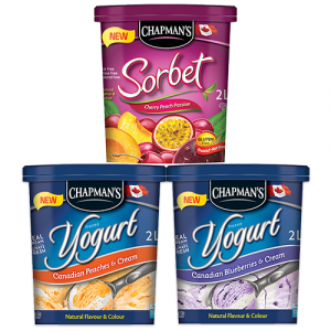 chapman's frozen yogurt ice cream bars from wholesale distributor transcold distribution