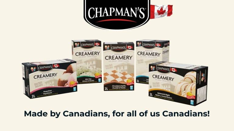 chapman's markdale creamery transition from original ice cream packaging transcold distribution