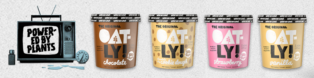 new oatly frozen dessert ice cream plant based from transcold distribtion