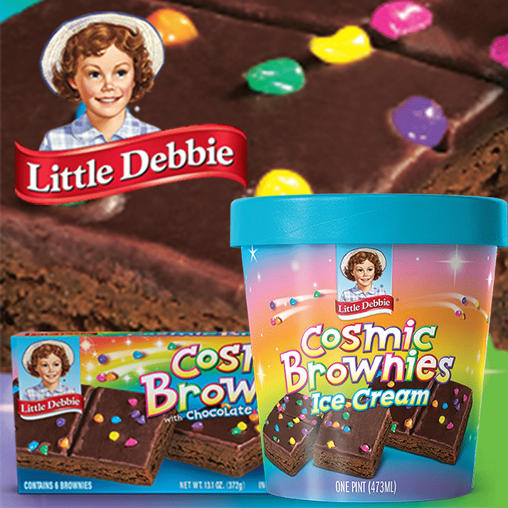 little debbie cosmic brownies ice cream pints from wholesale distribution company transcold distribution