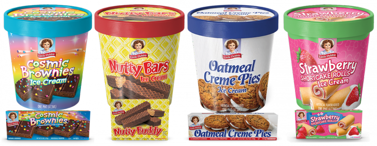 little debbie nostaligc ice cream pints from wholesale distribution company transcold distribution
