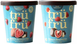 trufru chocolate covered strawberries and raspberries from wholesale distributor transcold distribution