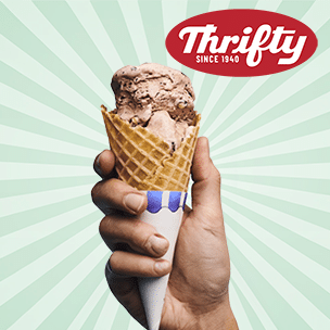 Thrifty's ice cream in 48 oz and pints from wholesale distributor transcold distribution
