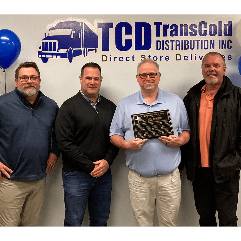 transcold distribution employee of the year award