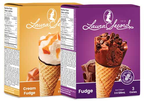 2 boxes of Laura Secord ice cream cones