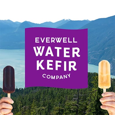 Water kefir popsicles from Squamish, BC