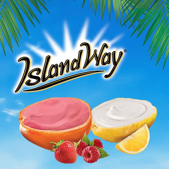 Island Way sherbet fruit shells in Canada