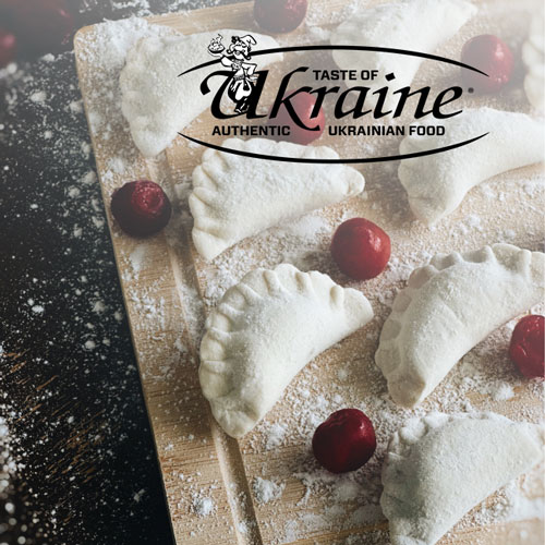 Handmade sweet perogies from a Taste of Ukraine