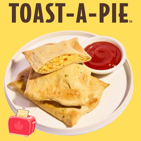 Made in Canada toaster pastry with egg